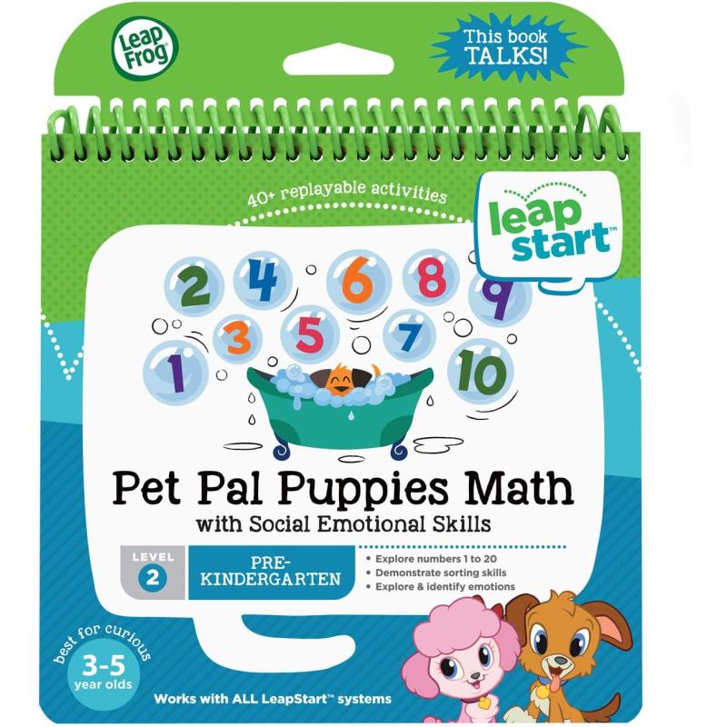 LeapFrog LeapStart Bluey Fun and Games(Pet Pal Puppies Math – Social ...