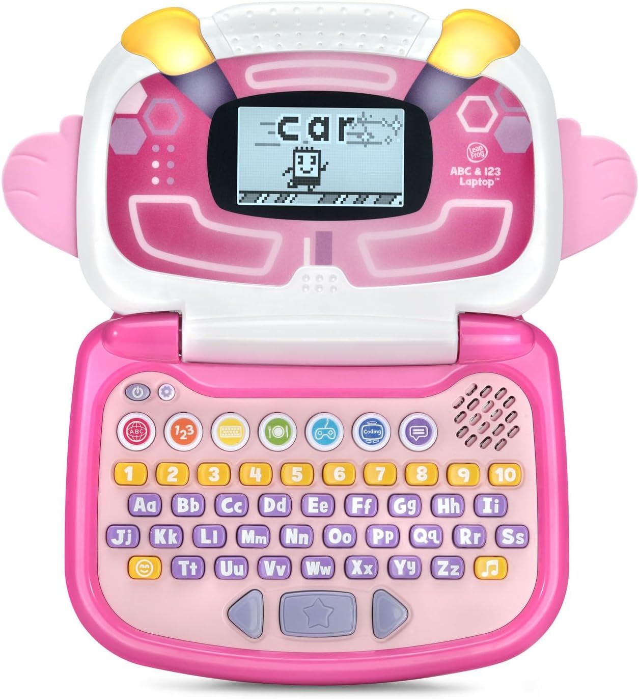 LeapFrog ABC and 123 Laptop, Green(Pink) - LeapFrog