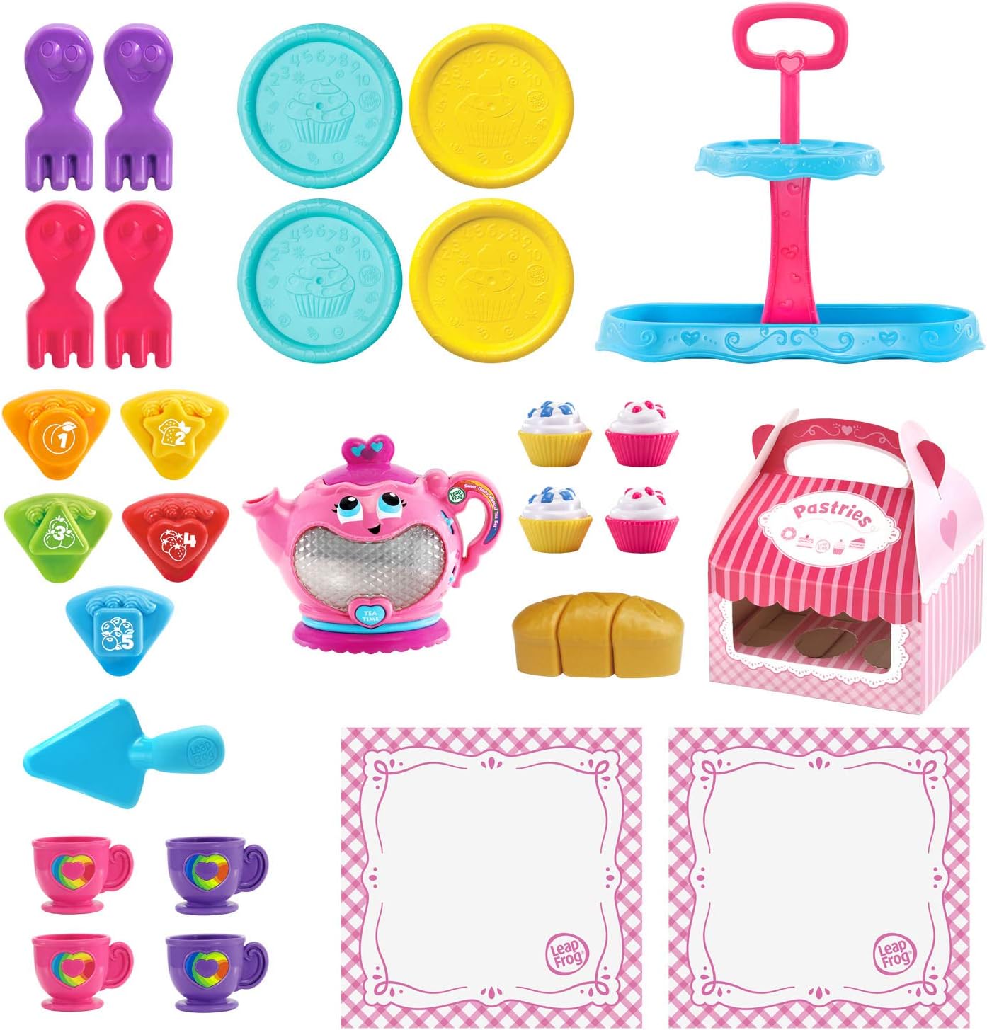 LeapFrog Sweet Treats Musical Tea Set (Amazon Exclusive)(Tea Set ...